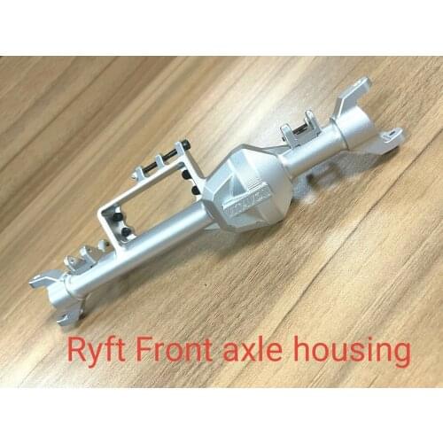 VITAVON CNC Alu Front axle housing for Axial RBX10 Ryft 4WD Bouncer Silver