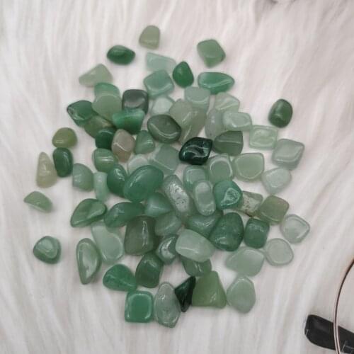Green aventurine quartz crystal tumbled large stone reiki healing natural stone and minerals home decoration for sale