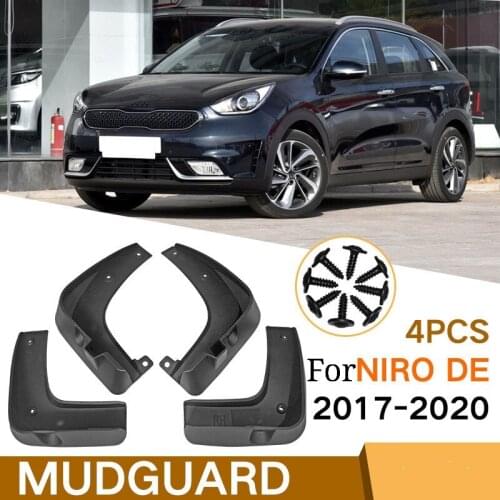 Auto Mudguard Accessories For Kia NIRO DE Mudguard Anti-splash Body Protection High-quality Mudguard 2017-2020 Car Accessories