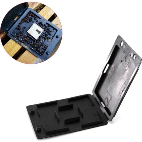 5PCS Beekeeping beetle barn hive trap trapping insect bees collector box black cover equipment tool storage catcher