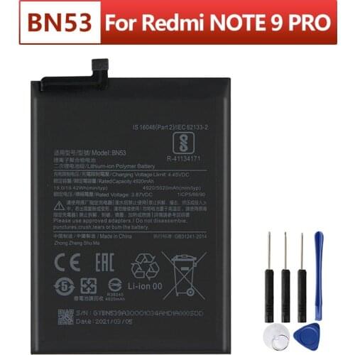 Agaring Xiaomi Redmi Note 9 Batteries