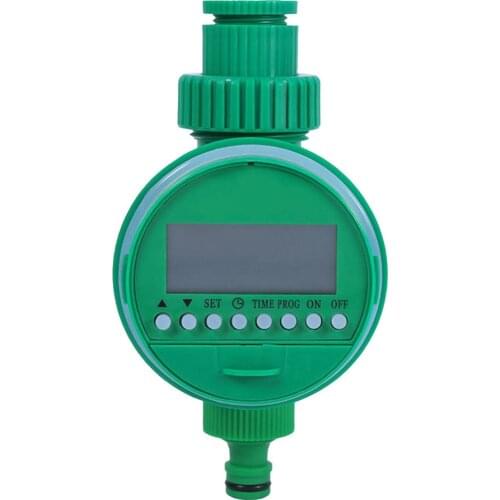 Automatic Digital LCD Electronic Home Garden Irrigation Controller Programs Watering System Ball Valve Water Timers