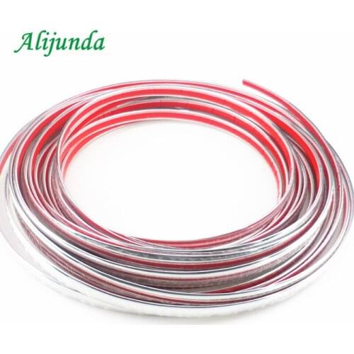 15 m car chrome decorative mold tape car DIY protection sticker FOR Ford Buick Regal Lacrosse Excelle GT/XT/GL8/ENCORE/Enclaves