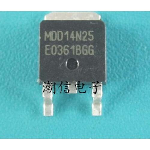 Free shipping new%100 new%100 MDD14N25 TO-252 MOS