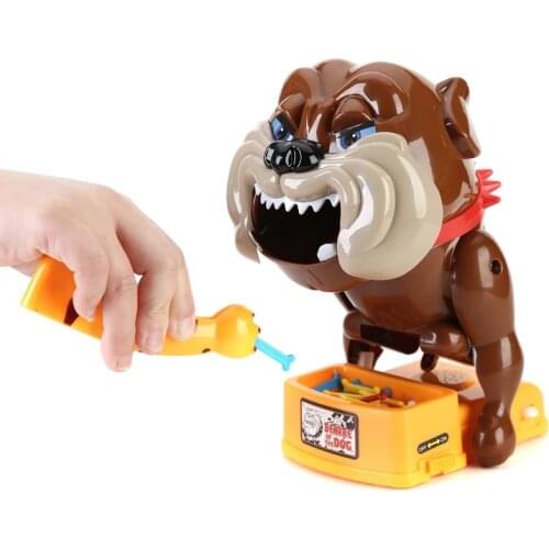 Be Careful Bulldog Most Industries Scary Toys Be Careful The Dog Hot Style Desktop Parent-child Game
