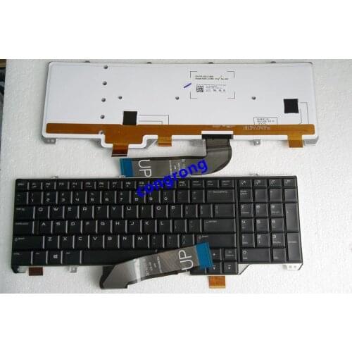 US English Black Backlit Laptop Keyboard for DELL Alienware M17X R5