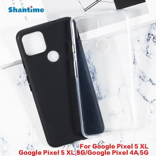 For Google Pixel 5 XL Gel Pudding Silicone Phone Protective Back Shell For Google Pixel 5 XL 5G Google Pixel 4A 5G Soft TPU Case