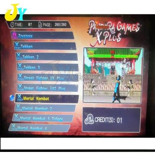 CGA VGA HDMI Jamma Arcade Game Board Arcade Cartridge 2600 in 1 Multi Games PCB DIY Coin Operated Game Machine Mainboard