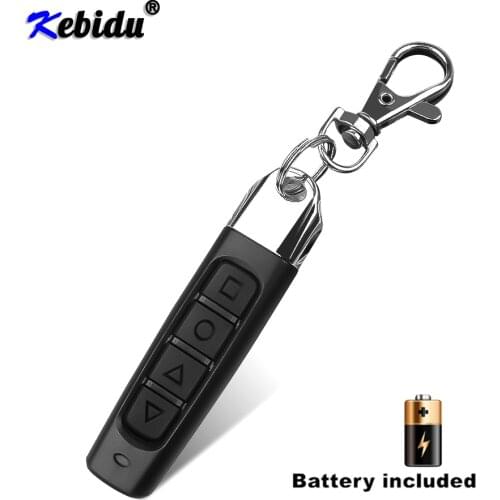 Kebidu 433MHZ Copy Remote Control Switch For Garage Gate Door Opener Duplicator Cloning Code Mini Wireless Controller