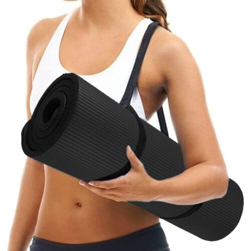 Yoga Mat Nitrile Rubber Outdoor Sports Fitness Mat Sports Fitness Mat Non-slip Mat Weight Loss Fitness Gym Mat