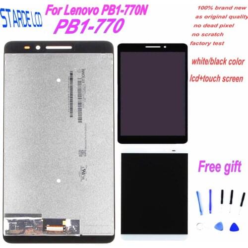 Starde For Lenovo Phab Plus PB1-770N PB1-770M PB1-770 LCD Display Touch Panel Screen Digitizer Assembly with Free Tools
