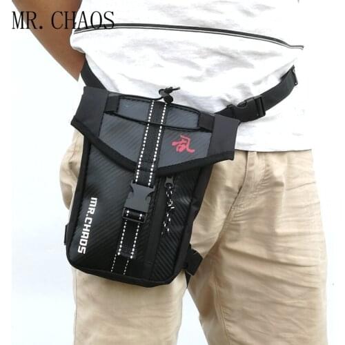 Oxford motorcycle waterproof bag Military Travel Riding Purse Belt Hip Bum Fanny Pack Waist Thigh Drop Waterproof Leg Bag