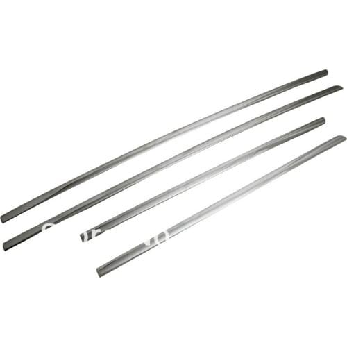 High Quality Chrome Side Door Molding Trim Set for Ford Escape Kuga 2013 Up free shipping