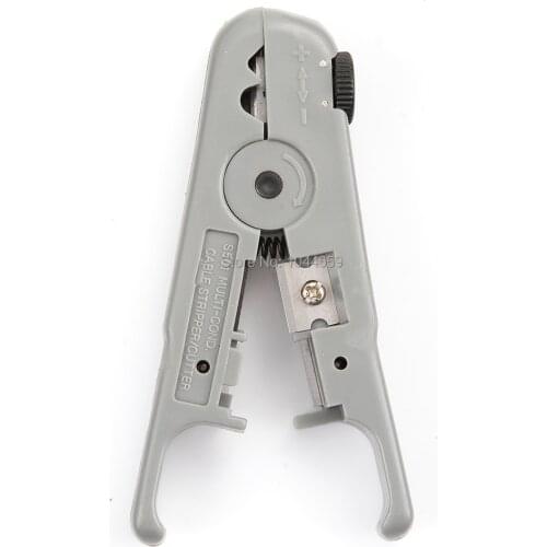Wire Stripper for Network RJ45 RJ11 Wire Round STP UTP Flat Wire Multi Conductor Cable from 3.2mm-9mm Cable Cutter Wire Stripper