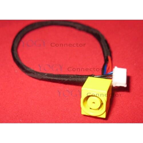 1pcs Laptop Power dc jack with cable fit for Lenovo Thinkpad SL410 SL410K SL510 L421 E40 series dc socket port