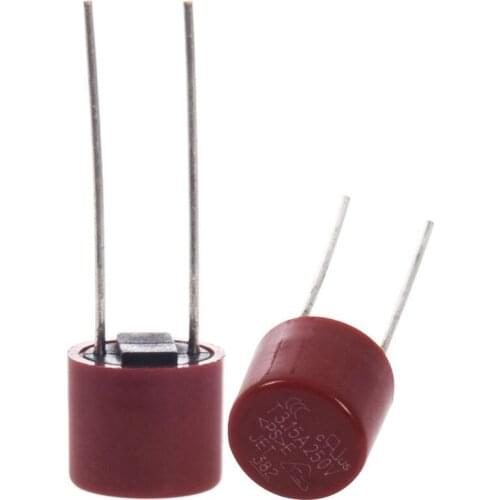 10 Pcs Radial Cables Slow Blowing Micro-Fuse T3.15A 250V CNIM Hot