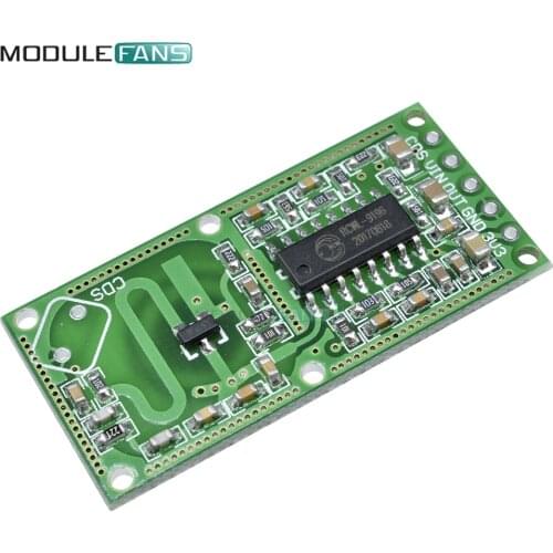 2Pcs RCWL-0516 RCWL 0516 Microwave Radar Sensor Human Sensor Body Sensor Module Induction Switch Module Output 3.3V