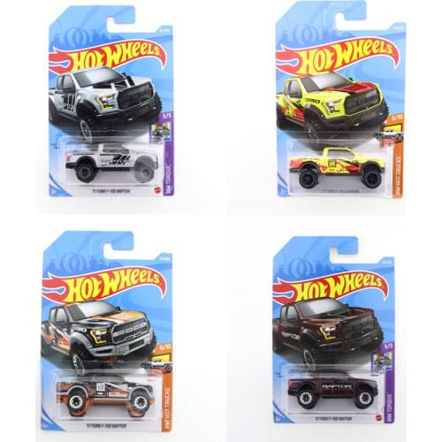 2021-167 Hot Wheels 17 FORD F-150 RAPTOR Mini Alloy Coupe 1/64 Metal Diecast Model Car Kids Toys Gift