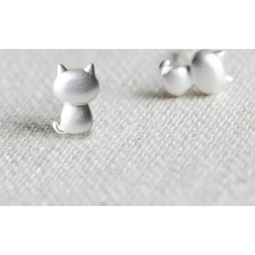 2021 New Fashion Cat Earrings Female Simple And Fresh Cat Earrings Wholesale