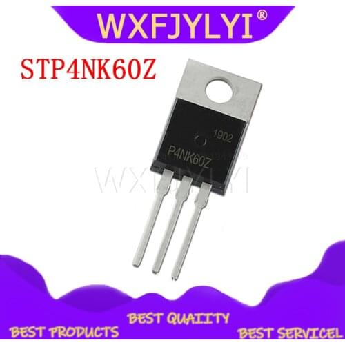 5pcs/lot P4NK60Z STP4NK60Z TO-220F