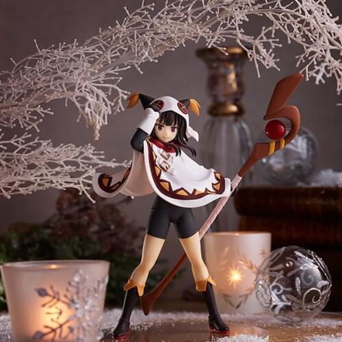 Judai Original MF Up Parade Konosuba Gods Blessing on This Wonderful World Megumin Winter Suit PVC Action Figure Model Toys