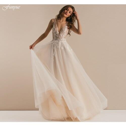 Funyue Beach Wedding Dresses