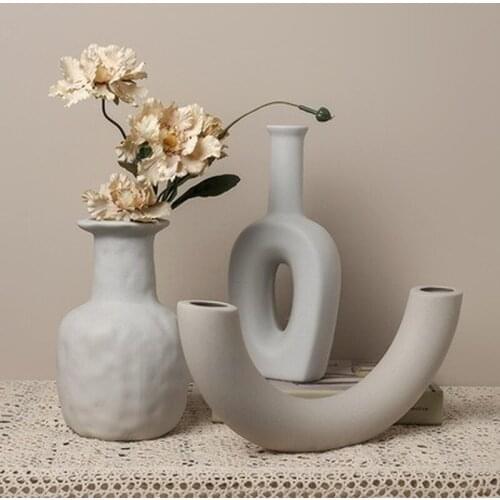 HKML Ceramic Flower Vases