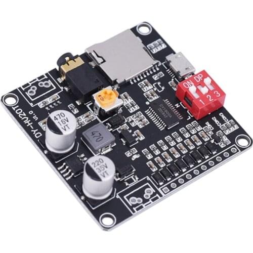12V/24V power supply10W/20W Voice playback module supporting Micro SD card MP3 music player for Arduino