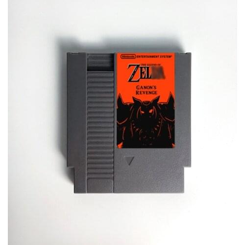 The Legend of Zeldaed Ganons Revenge or Time Crisis or Journey Of A Day or Shadow - Game Cartridge For NES Console 72 Pins 8bit