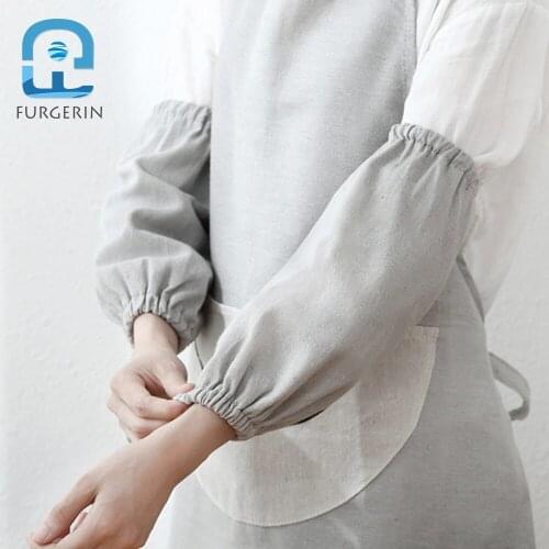 FURGERIN oversleeve Oil-proof Winter Kitchen Oversleeve cotton and linen Home Cleaning Accessories