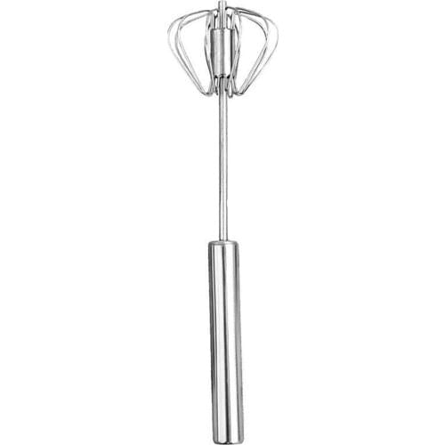 Stirrer Manually Semi-automatic Stainless Steel Manual Mixer Egg Beater for Kitchen