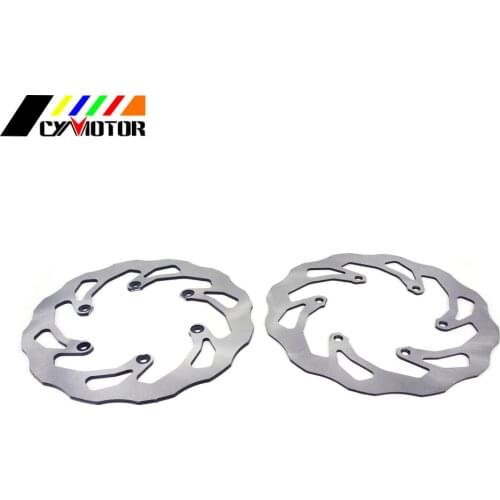 Motorcycle Steel Rear Front Brake Disc For WR YZ 125 250 WR250F WR450F YZ250F YZ450F WR426F YZ426F YZ250X YZ250FX WR 2001-2016
