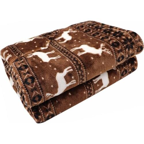 Soft Warm Coral Fleece Blanket Winter Sheet Bedspread Sofa Multifunctional Wheelchair Blankets Washable Flannel Hooded Blankets