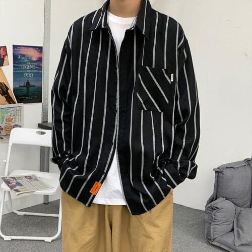 Own pai Men's Striped Shirts