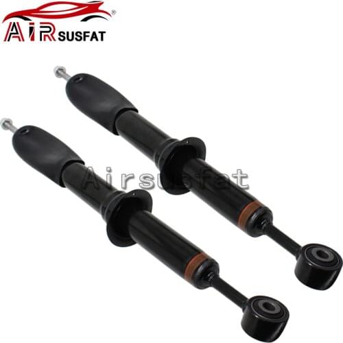 Pair Front Air Shock Absorber Airmatic Suspension Damper Strut with Sensor For Toyota Sequoia 2008-2019 48510-09S60 48510-09S61