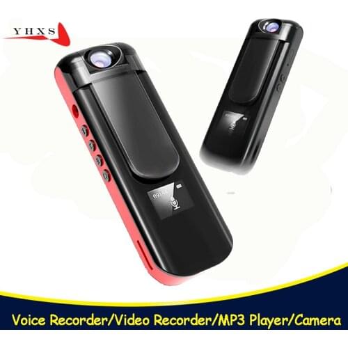 Portable Mini Camera Recorder 1080P Full HD Sport DV Camcorder Rotate Lens Voice Video Recorder Built-in Player Mini DVR