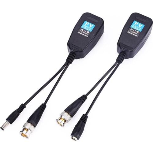 PV Two-in-one Twisted Pair Transmitter Lightning Protection Anti-interference AHD TVI CVI Coaxial HD Twisted Pair Transmitter