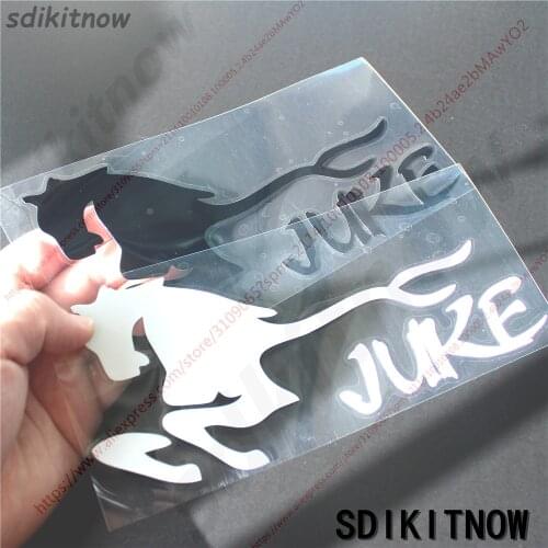 Horse Sports Sticker Racing Windows Door Body Decal Car Styling Fit For NISSAN JUKE 2011 2015 accessories