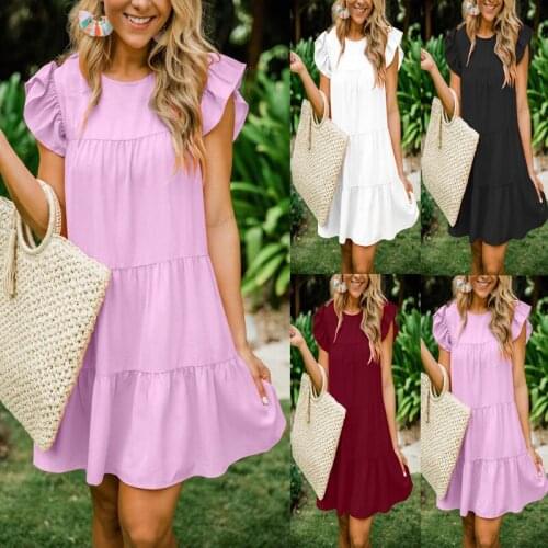 Summer Dresses With Sleeves Sueters De Mujer China