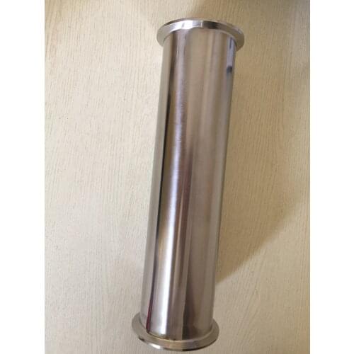 Tri Clamp Spool Tube/Pipe 3" (fit Pipe OD 76mm) SS304 Length 12"(300mm) Stainless Steel Spool Pipe