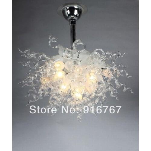 LR384-Free Shipping Unique Decorative White Ball Chandelier Pendant Lamp