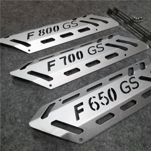 FOR BMW F650GS F700GS F800GS ADV 2008-2017 Motorcycle Parts Aluminum Exhaust Pipe Guard Cover