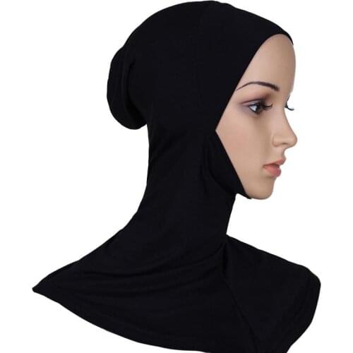 Women’s Cotton Muslim Islamic Arabic Scarf Mini Hijab Caps