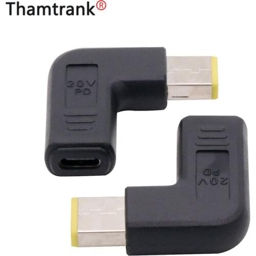 1pc Laptop Power Adapter Connector Dc Plug USB Type C Female to Universal Male Jack Converter for Lenovo for Notebook Charge