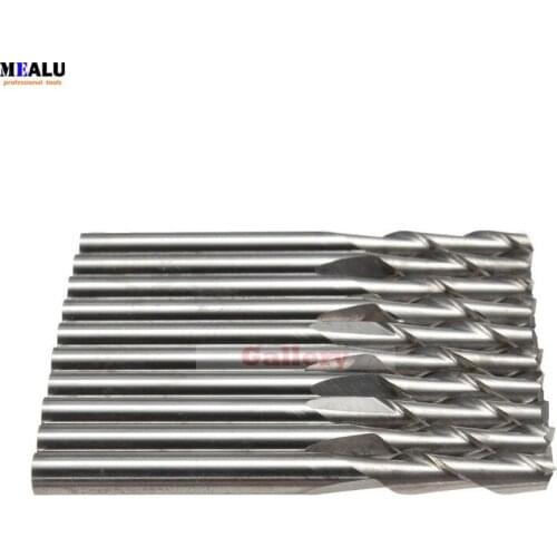 2 Sets Lot 10pcs 1/8inch Flute Carbide Endmills for Wood Or Plastic Work 1
