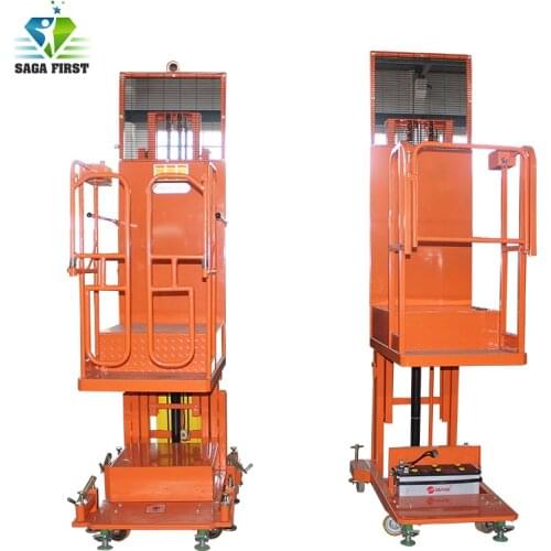 2021 Powered semi used Electric Order Picker forklift