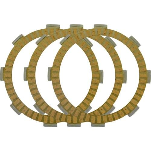 3pc Motorcycle Friction Clutch Plates For Honda MB5 XZ50 CM450 Custom 450 XR50M CRF80F XL80 XR80 Motorbike Engines Parts Set