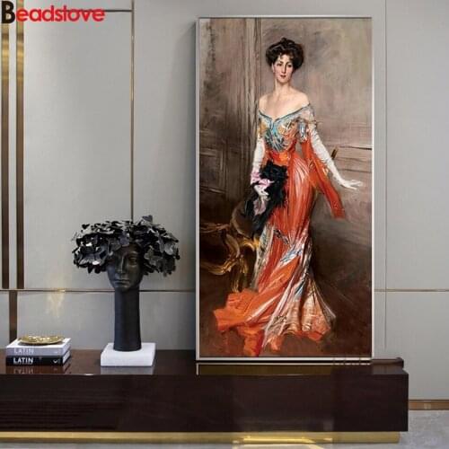 DIY 5D Diamond Embroidery Mosaic Animal Needlework Full sexy woman Diamond Painting large size Cross Stitch Home Decoration