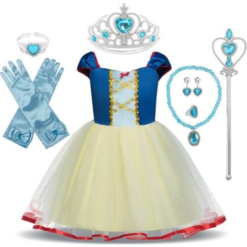 Toddler Baby Girls Rapunzel Sofia Princess Costume Halloween Cosplay Clothes Toddler Party Role-play Kids Fancy Dresses For Girl