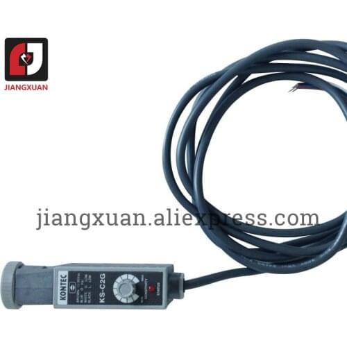 KS-C2 Original KONTEC Photoelectric Switch Colour Marker Color Code Sensor KS-C2W KS-C2G KS-C2R KS-C2B KS-C2RG KS-C2WG